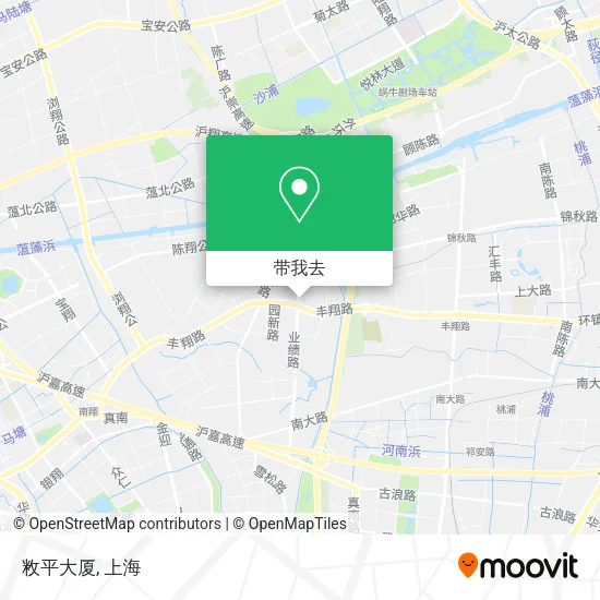 敉平大厦地图
