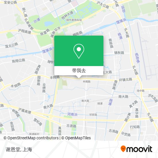 谢恩堂地图