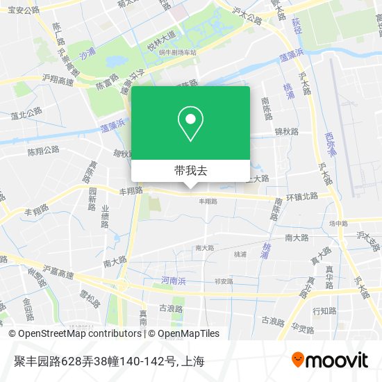聚丰园路628弄38幢140-142号地图