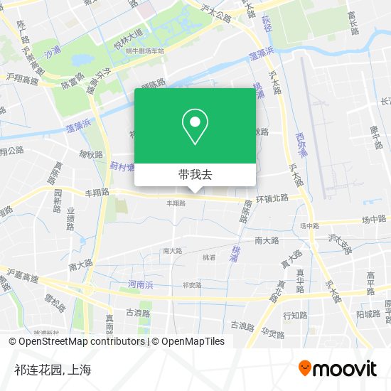 祁连花园地图