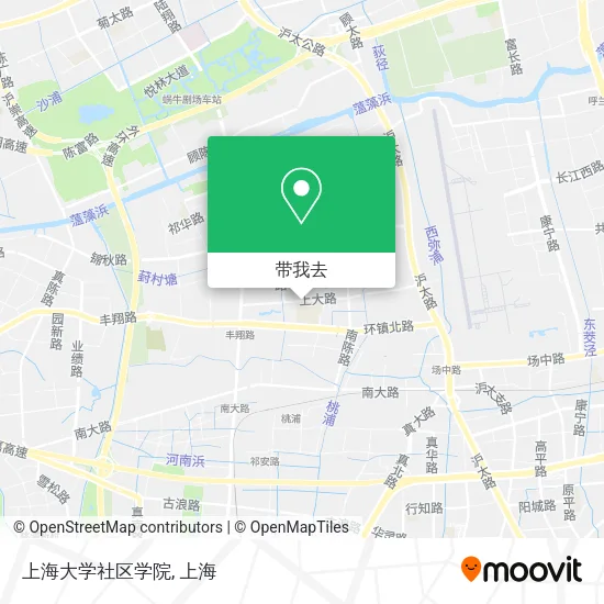 上海大学社区学院地图