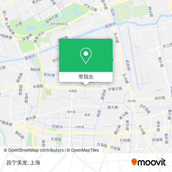昌宁美发地图