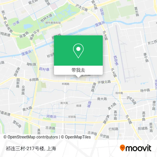 祁连三村-217号楼地图