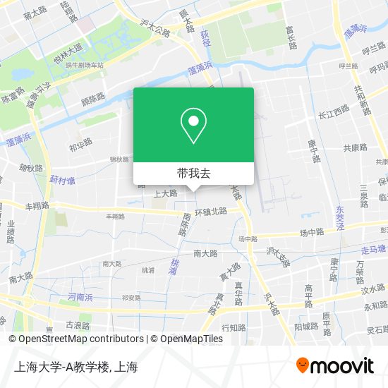上海大学-A教学楼地图