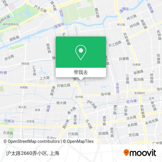 沪太路2660弄小区地图