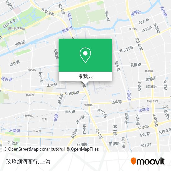 玖玖烟酒商行地图