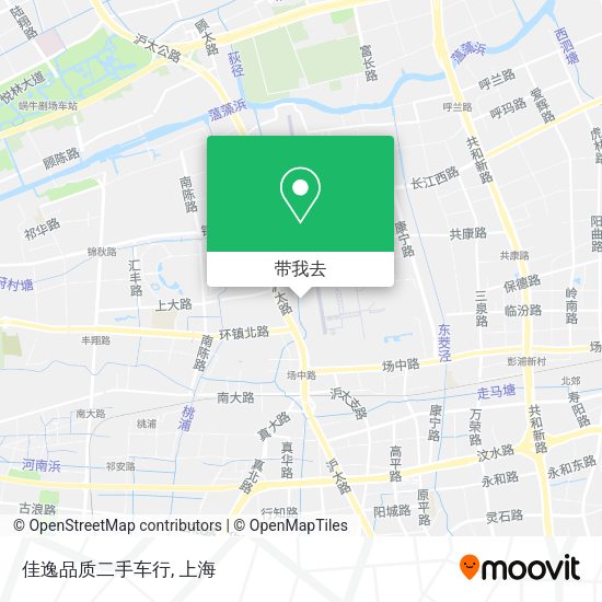 佳逸品质二手车行地图