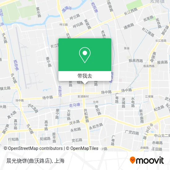 晨光烧饼(曲沃路店)地图