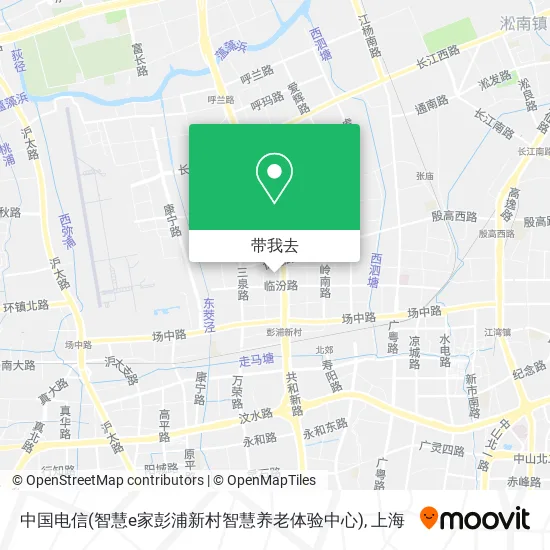 中国电信(智慧e家彭浦新村智慧养老体验中心)地图