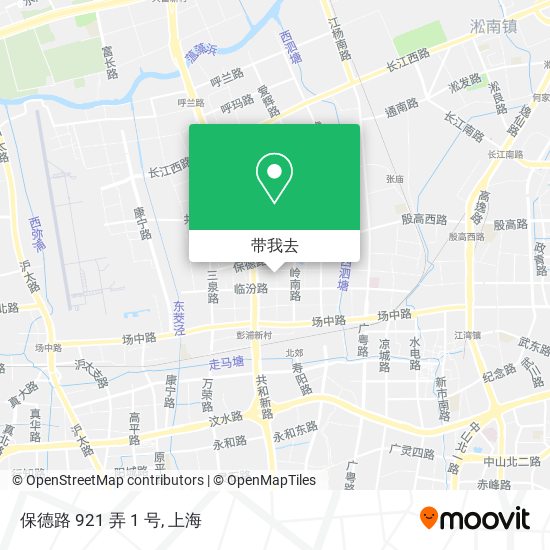 保德路 921 弄 1 号地图