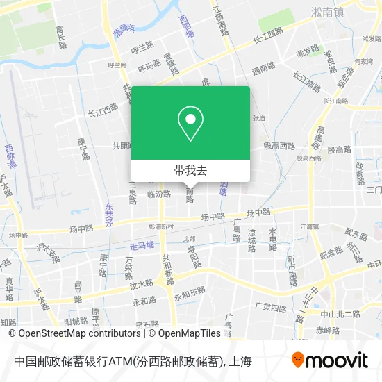 中国邮政储蓄银行ATM(汾西路邮政储蓄)地图