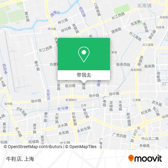 牛鞋店地图