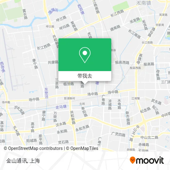 金山通讯地图