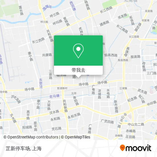 芷新停车场地图