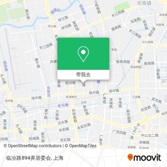 临汾路894弄居委会地图