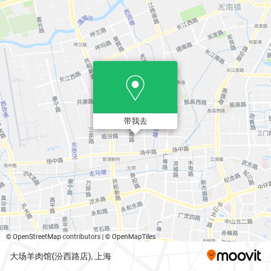 大场羊肉馆(汾西路店)地图