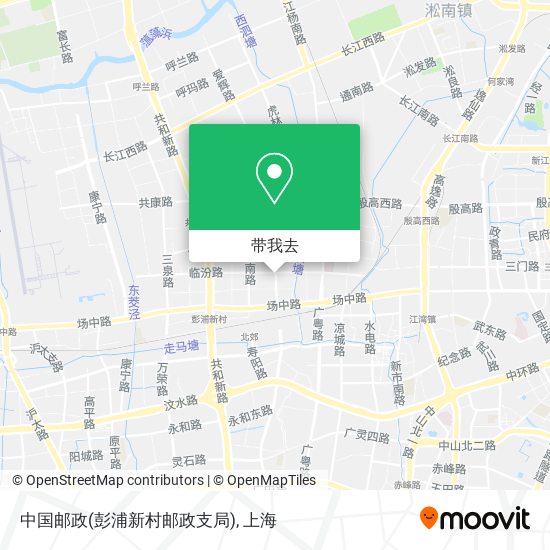 中国邮政(彭浦新村邮政支局)地图