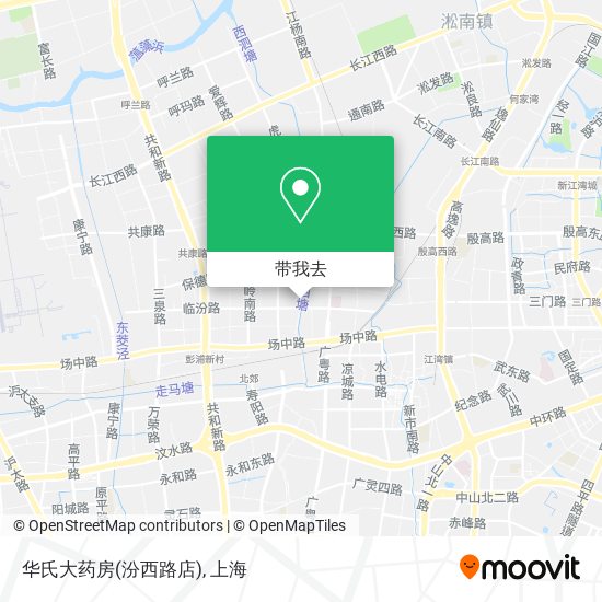 华氏大药房(汾西路店)地图