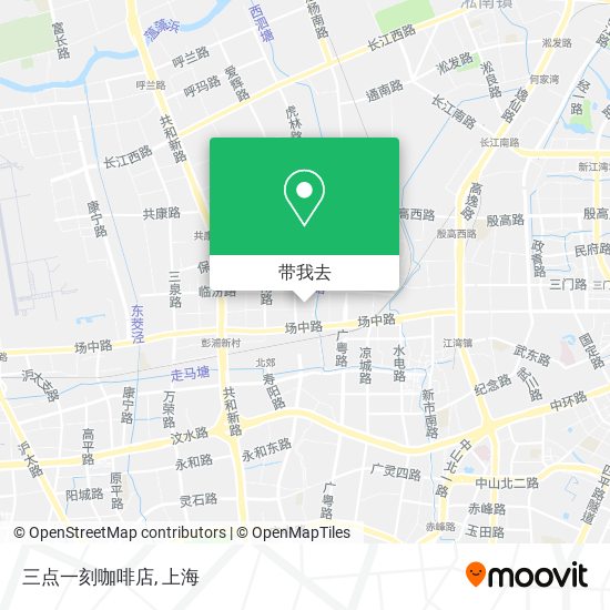 三点一刻咖啡店地图