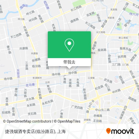 捷强烟酒专卖店(临汾路店)地图
