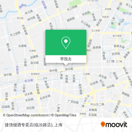 捷强烟酒专卖店(临汾路店)地图