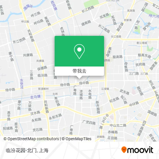 临汾花园-北门地图