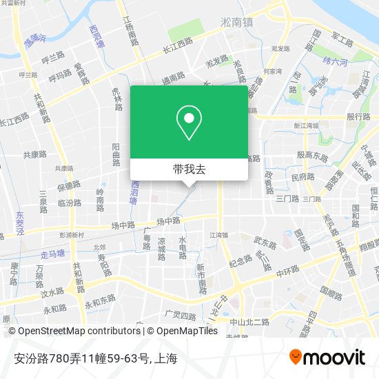 安汾路780弄11幢59-63号地图