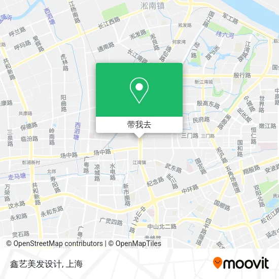 鑫艺美发设计地图