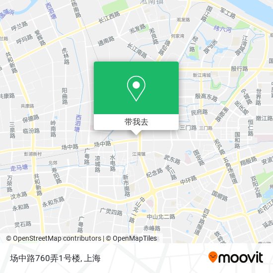 场中路760弄1号楼地图