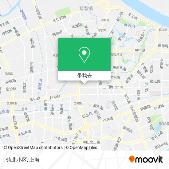 镇北小区地图