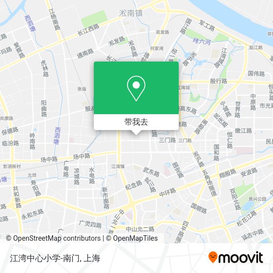 江湾中心小学-南门地图