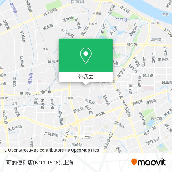 可的便利店(NO.10608)地图