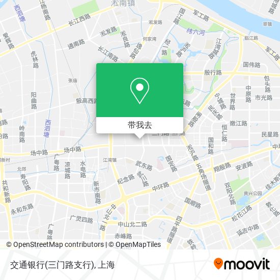 交通银行(三门路支行)地图