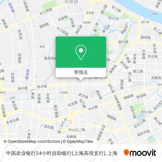 中国农业银行24小时自助银行(上海高境支行)地图