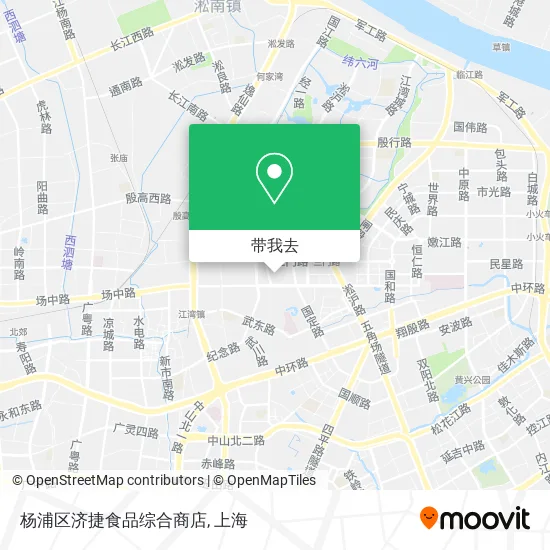 杨浦区济捷食品综合商店地图