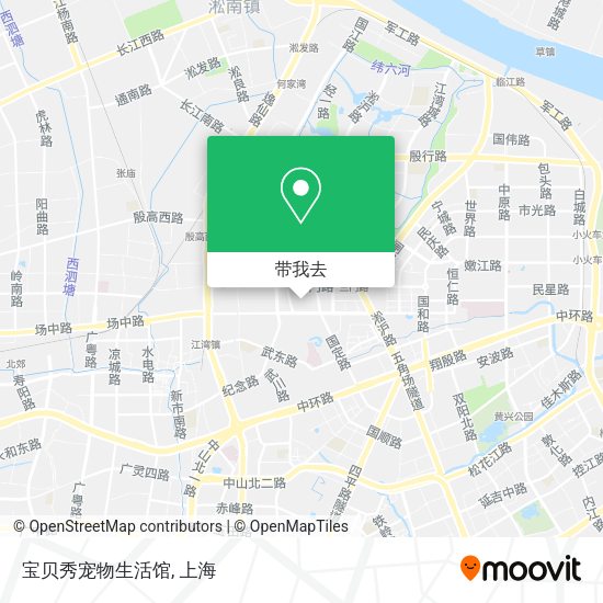 宝贝秀宠物生活馆地图