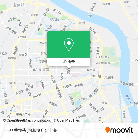 一品香馒头(国和路店)地图