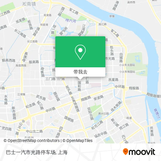 巴士一汽市光路停车场地图