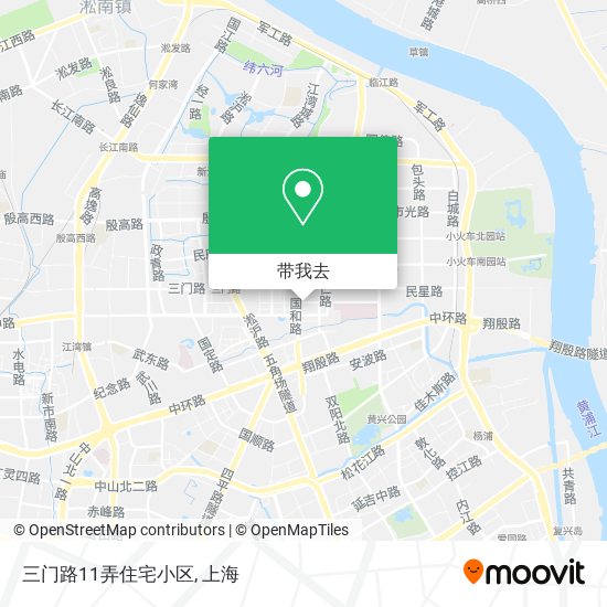 三门路11弄住宅小区地图