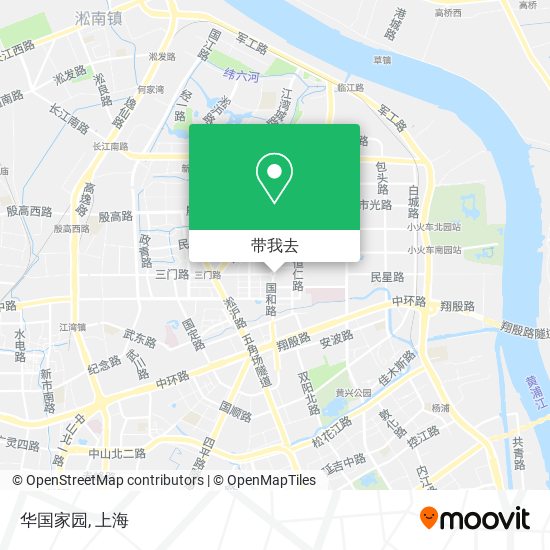华国家园地图