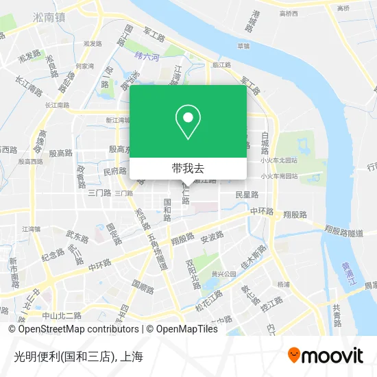 光明便利(国和三店)地图