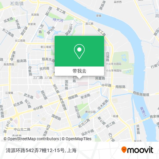 清源环路542弄7幢12-15号地图