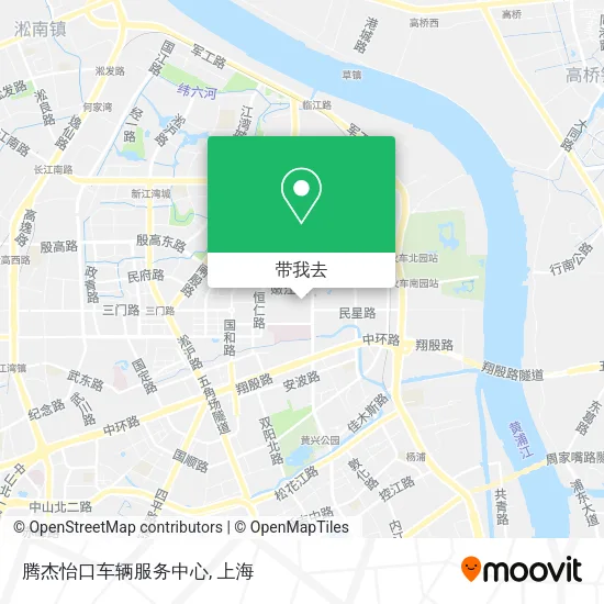 腾杰怡口车辆服务中心地图