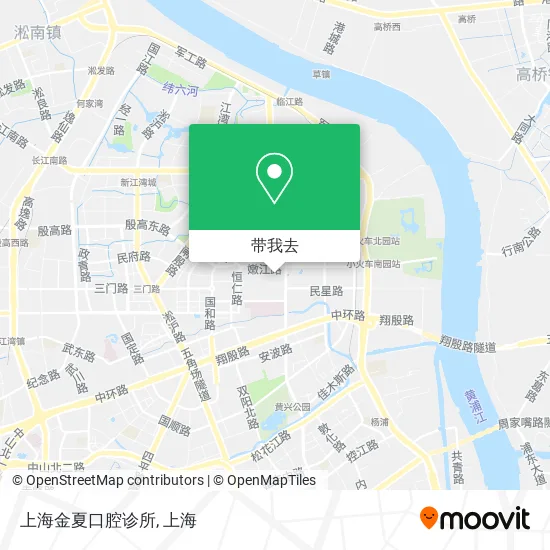 上海金夏口腔诊所地图