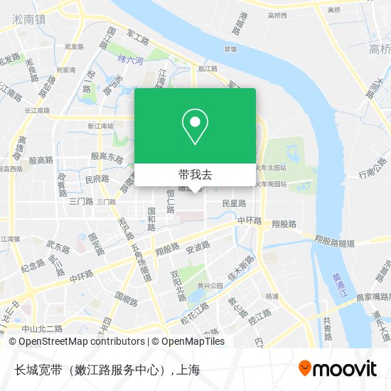 长城宽带（嫩江路服务中心）地图