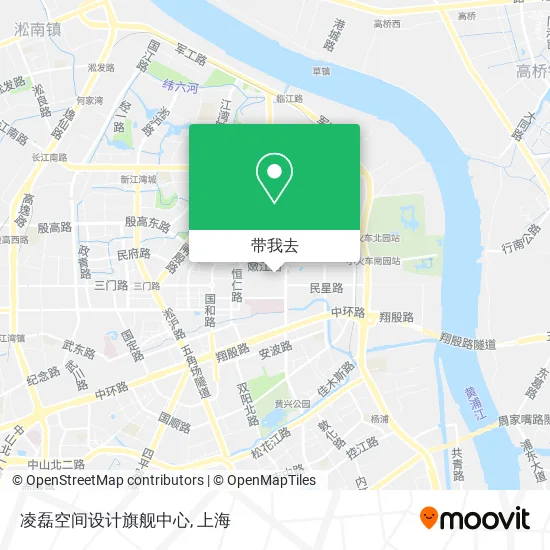 凌磊空间设计旗舰中心地图