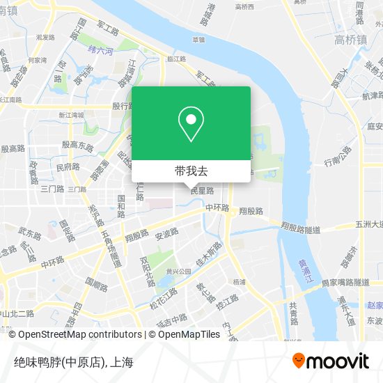 绝味鸭脖(中原店)地图