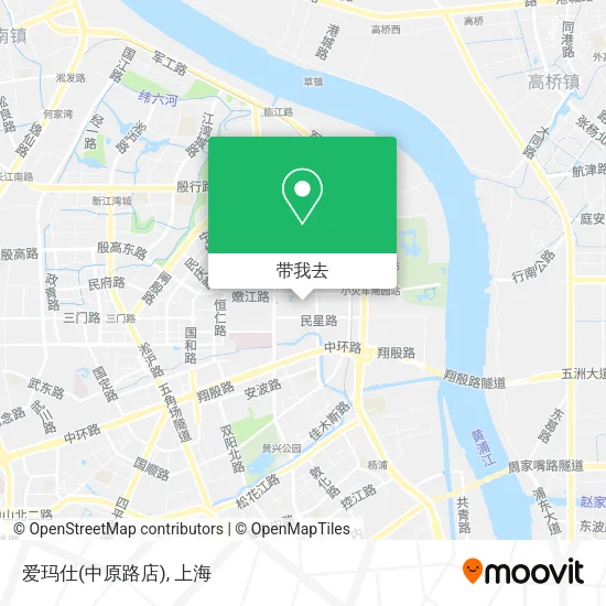 爱玛仕(中原路店)地图