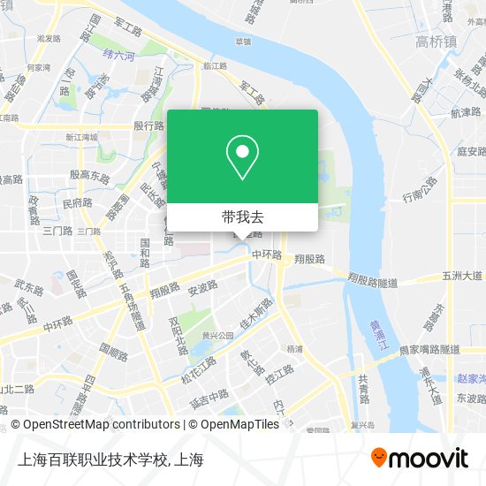 上海百联职业技术学校地图