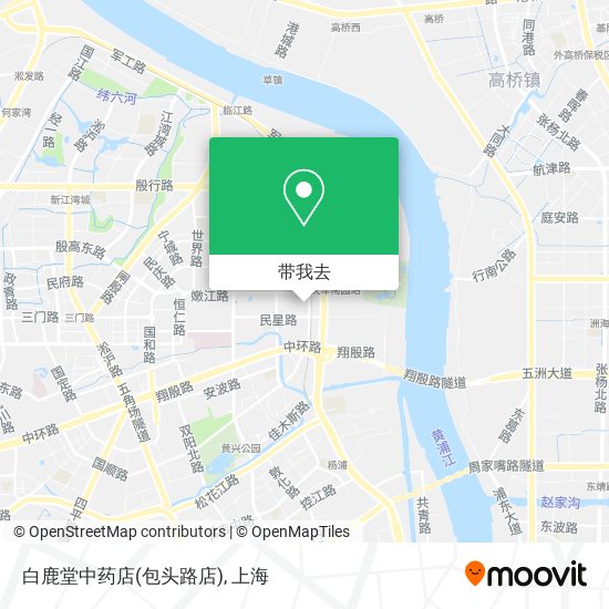 白鹿堂中药店(包头路店)地图